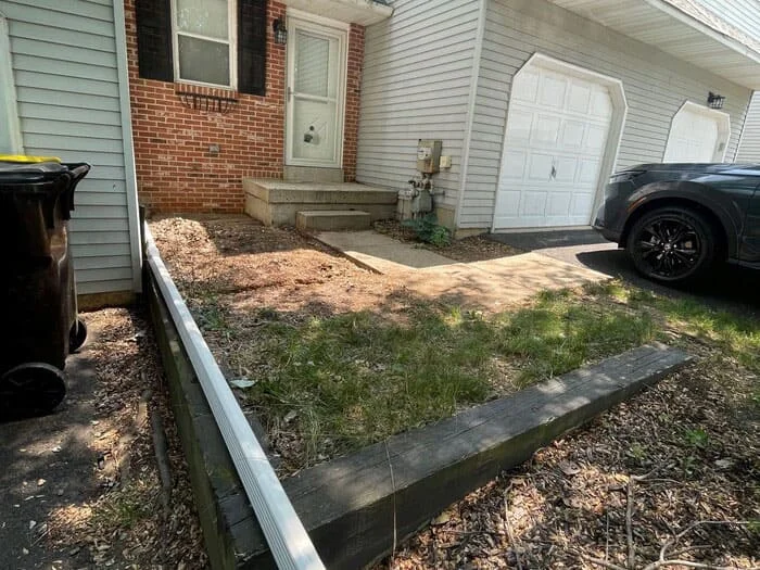 Residential Small Landscape, Hardscape and Drainage project in North Wales, PA